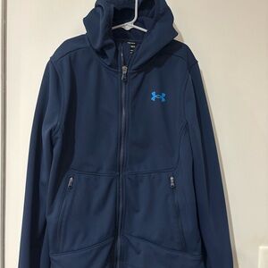Under Armour Dark Blue Full-Zip Jacket